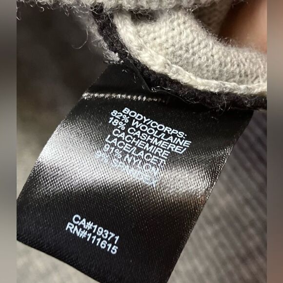 Bobbi & Nikki Lace Trim Wool/Cashmere Sweater - Picture 7 of 10